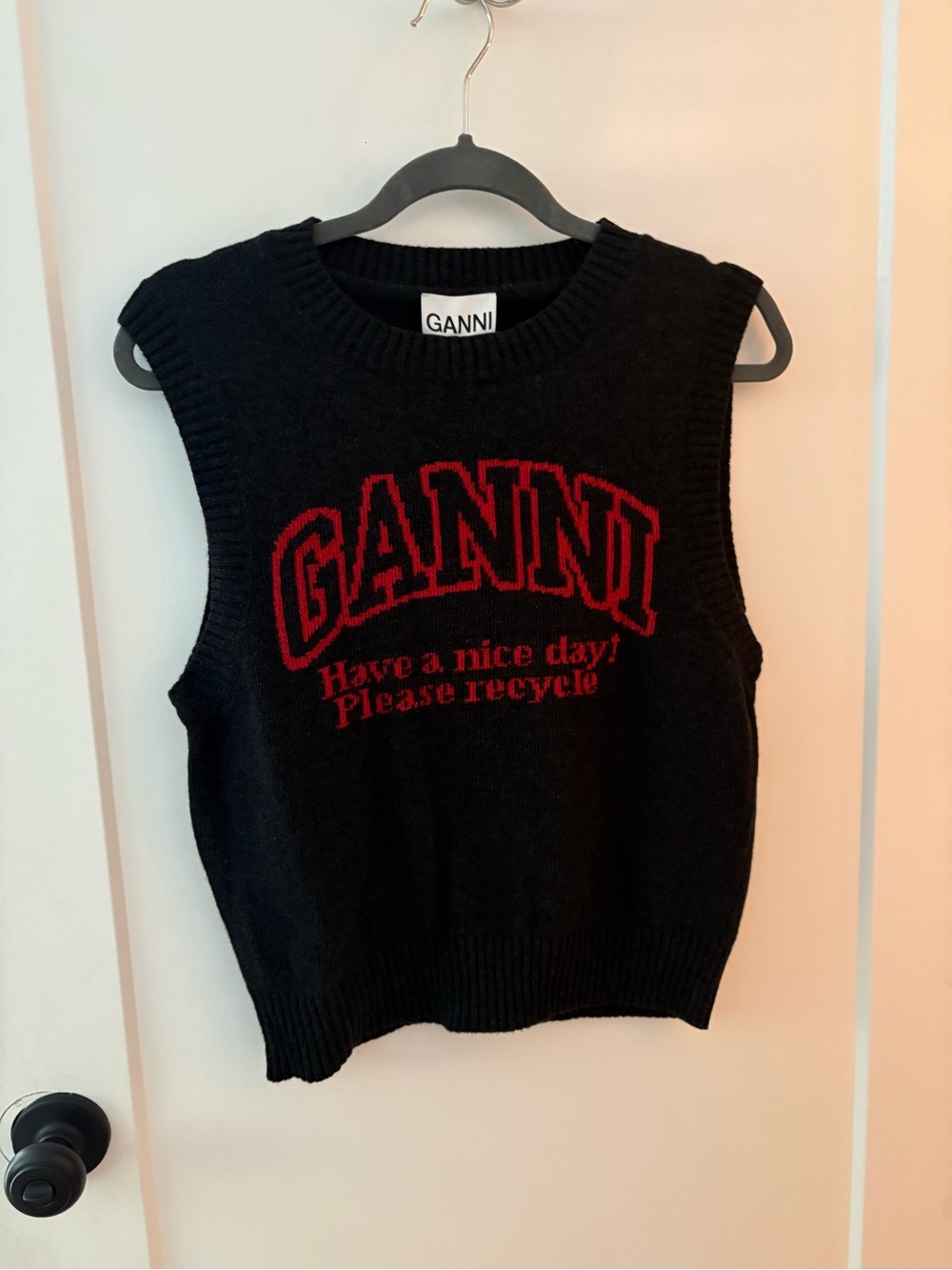 NWT GANNI sweater vest